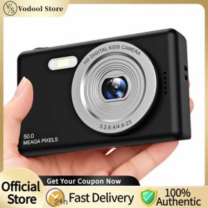 【24Hours Shipped】 Portable Mini HD Video Camera (TF Card Not Included) Point and Shoot Camera for Beginners Travel