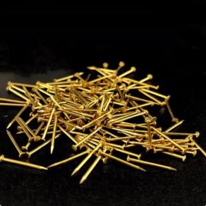 btnx Copper Nails for Classical Sailboat Model Making Pointed Head 0.7mm x 12mm 300g Pack (Approx. 7800 Pieces) Q9Z6P