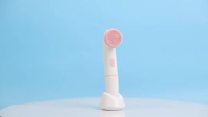 2 in 1 Face Brush Cleaning Electric Pores Deep Cleanser Blackhead Remover Powered Vibrating Massage Waterproof Skin Care Tool