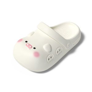 [Free Shipping] 2026 Soft And Cute Piggy Hole Shoes For Women Summer Home Slippers Thick-Soled Non-Slip Breathable And Suitable For Outdoor Wear EVA Closed-Toe Slippers