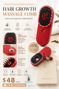 Starwellness Scalp Massage Hair Comb