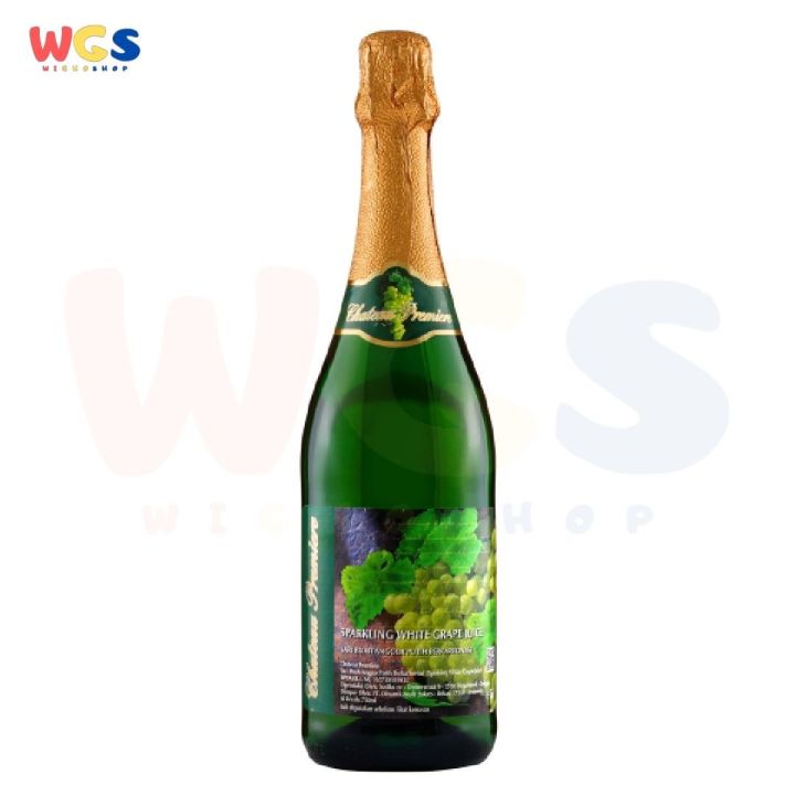 Chateau Premiere Sparkling White Grape Juice 750ml Halal Lazada