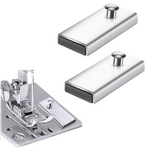 RUCHO Magnetic Metal For Most Sewing Machine Foot DIY Sewing Accessories Seam Guide Sewing Locator Sewing Seam Gauge