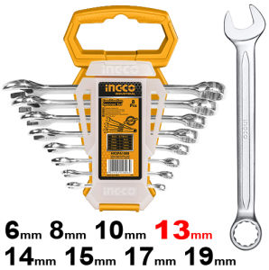 8pcs Combination Spanner Set 6-19mm JWHKSPA1088 (Singapore Local Authorized Dealer)