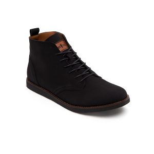 Footstep Footwear Sepatu Pria Boots Eleanor Black Original Shoes