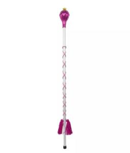 ไม้คฑา ไม้ดัมเมเยอร์ หัวมงกุฎด้ามอลูมิเนียม ร้อยพู่ไหม 130 ซม.