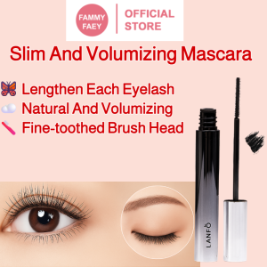 【FAMMY FAEY】Slim and Volumizing Mascara Slim Long and Curled Natural and Thick Long-Lasting Makeup Not Easy to Smudge for Beginners纤细丰盈睫毛膏