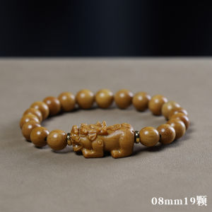Gelang Manik【财源广进】小叶紫檀手貔貅串佛珠手链念珠 sandalwood mala bracelet天然檀香木招财吸金生意人佩戴