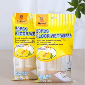Floor Wet Wipes clean wipes Lemon X-Large Extra large | 20 sheets | pack