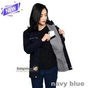 Jaket Wanita Parka Kanvas Premium 13 warna dan 5 size