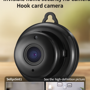 Plugless upgraded model home invisible wireless surveillance camera HD