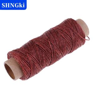 [COD] 🔥🔥🔥SHNGki 50 m cuộn da may phẳng sáp chủ đề dây sáp khâu tay thủ công 150D