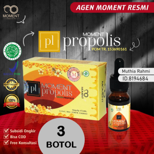 green brazilian propolis moment 100% asli original