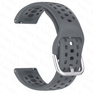 Dây đeo silicon cho Samsung Galaxy Watch 7/Galaxy Watch FE/Galaxy Watch 6 Classic/6/5 Pro/Galaxy Watch 5/4 Classic/4 nữ đàn ông Samsung Galaxy xem 20 mm Band thể thao