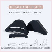 INEOO 1Pair Women High Heels Forefoot Pad Boots Cushioning Half Insoles Reduce Shoe Size Fore Foot Pad Lightweight Protective Shoes Inserts