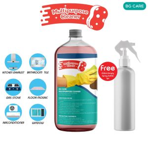 BG Care Multipurpose Cleaner 500ML with Spray Power Clean Pembersih Serbaguna Cleaners Floor Window Tile Stove