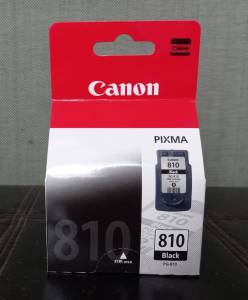 Canon PG-810ตลับหมึกอิงค์เจ็ท สีดำแท้ศูนย์ ของใหม่คุณภาพ100% Pixma iP2770/ 2772 MP237/ 245/ 258/ 287/ 486/ 496/ 467MX328/ 338/ 347/ 357/ 366/