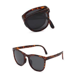 IVY Korea Folding Sunglasses Shades for Women and Men Foldable Sunglasses With UV Protection