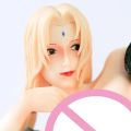 [UMXRU] NARUTO Shippuden Action Adult Figure Anime Drunk Tsunade Collectible Girl PVC Model Doll Desktop Statue Ornaments 10cm. 