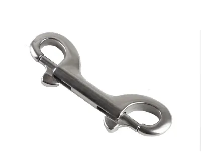 🇲🇾Ready Stock🇲🇾 316 Stainless Steel Diving Double End Hook Bolt Snap Clip For Diving Pets Hook Marine Quality