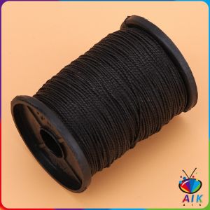 AIK ด้ายโพลีเอสเตอร์ สําหรับซ่อมแซมรองเท้าหนัง DIY กว้าง 0.6 มม เหนียวทน nylon thread