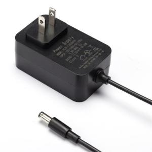 24W Power Adapter US Standard Plug Durability Metal Contact Overvoltage Protections Suitable for Home Office