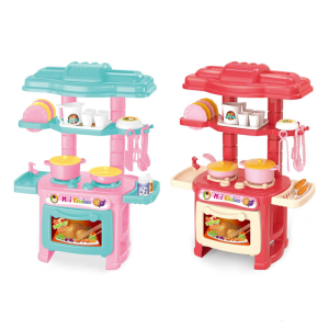 Simulation Cooking Toy Child Educational Kitchen Playset RolePlay Realistic Stove Pretend Play Toy for Fine Motor Skill
