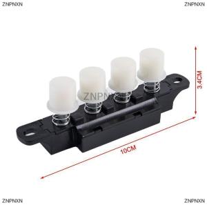 [COD] ZNPNXN 250V 4ปุ่มกดเปียโน Type Key BOARD SWITCH สำหรับพัดลมตั้งพื้น plug-in Electric Fan