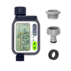 Garden Water Timer Waterproof Watering Timer With Rain Sensor Irrigation Timer Automatic Watering System Irrigation Controller
