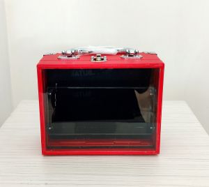 beautycase small MDF MM Mini Merah/ beautycase/ tas koper/ makeup box