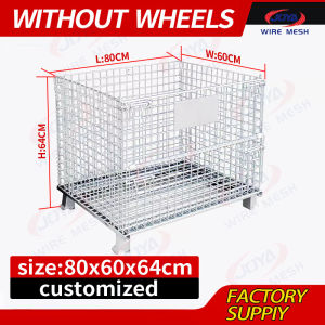 Storage Cage Iron Frame Butterfly Cage Foldable Frame Folding Crate Frame Express Sorting Basket
