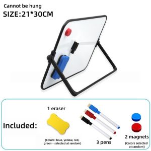 【SG STOCK】Anakkidsg--Colorful Magnetic Whiteboard | 3-in-1: Stand Desktop or Wall-Mounted | Writing & Drawing Board