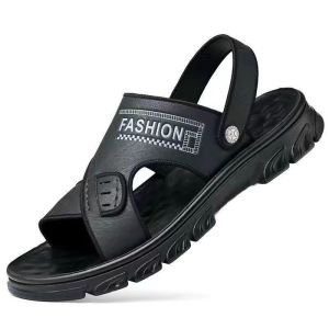 Free Shipping MenS Summer Sandals For Outdoor Wear New Non-Slip Dual-Use Water-Resistant Driving Casual Beach Slippers For Men In Summer