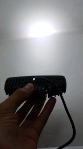 LAMPU TEMBAK Sorot LED Bar Cree 6 mata 18W-12v LED Spot work Putih Light-putih Universal