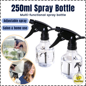 MaxPlus 250ml Hand‑press Spray Bottle Leak‑Proof Fine Mist Sprayer For Hair Salon Plant Watering Cleaning