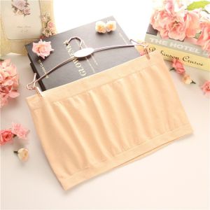 CCY FASHION Bra Kemben Seamless Tanpa Tali Anti Slip Pakaian Dalam Bh Wanita