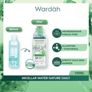 Wardah Nature Daily Seaweed aloe Micellar Water