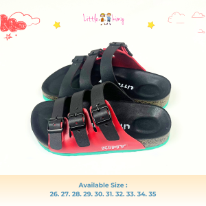Sandal Anak Laki Laki dan Perempuan Sendal Puyuh Ban Tiga Casual Premium Size 26-35