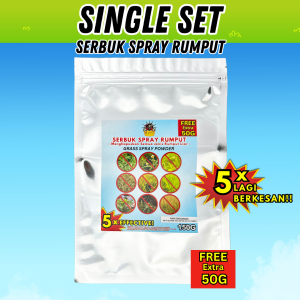 Dr Settle Rumput Liar Spray Serbuk Menghapuskan Rumput Grass Control Spray 150G