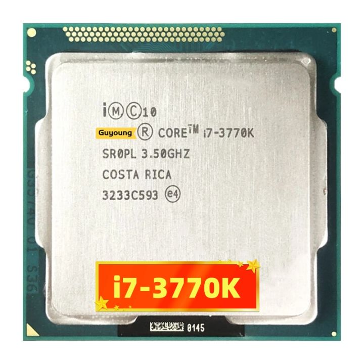 中古】Core i7 3770K 3.5GHz LGA1155 SR0PL 元箱あり 中古Intel Core 