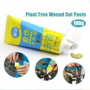 [Local delivery] 100g Plant Tree Wound Cut Paste Bonsai Pruning Cutting Paste Green plant flowers seedling wound healing cream With Brush