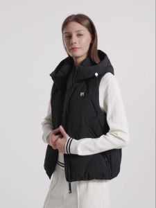 FILA CORE Women Sports  Down Vest Loose-Fit Versatile Simple Sporty F11W641902F