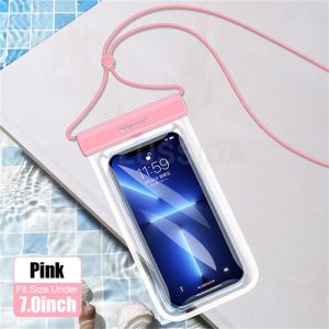 MINUTE Phổ Dưới 7.0 inch Màn Hình cảm ứng Điện Thoại di động Bìa Điện Thoại chống thấm nước Trường Hợp Điện thoại Pouch BƠI Trường Hợp