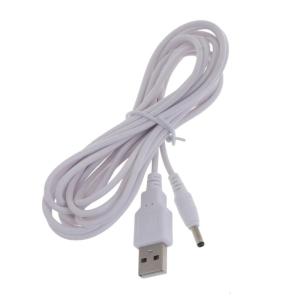 Portable 3.5x1.35 mm 5V Power Charging Cord Electronics Barrel Jack Plugs USB to 3.5mm x 1.35mm Female Adapter Converter