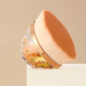 55 Foundation Brush - Professional Makeup Brush for Liquid Cream Powder | Soft Dense & Multi-Use