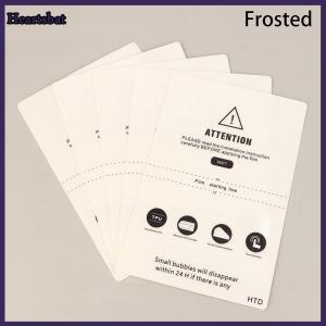 [Heartsbat] ฟิล์มไฮโดรเจลยืดหยุ่น TPU แบบด้าน HD 5ชิ้นสำหรับเครื่องตัดป้องกันหน้าจอโทรศัพท์มือถือ