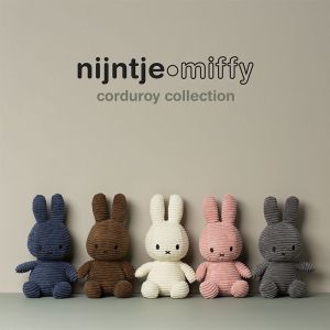 Miffy Rabbit Doll 25/35/50cm Corduroy Plush Doll Baby Plush Toy Cute Comfort Pillow Room Decoration Birthday Gift 米菲兔子