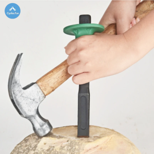 8/10 Inch Flat Chisel With Hand Guard Chrome Steel Masonry Chisel Flat Shovel Concrete Engraving Cut