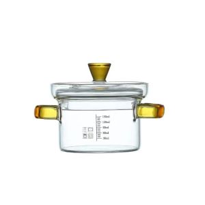 ZYJC Glass Soup Pot Explosion-proof Thickened Glass Stockpot Salad Bowl Transparent Cooking