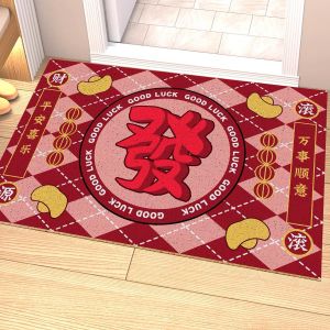 KESET KESET KARPET ANTI SELIP LATEN UNTUK ENTRANCE MAT PERSEGI IMLEK 2026 KUDA TAHUN BARU IMLEK